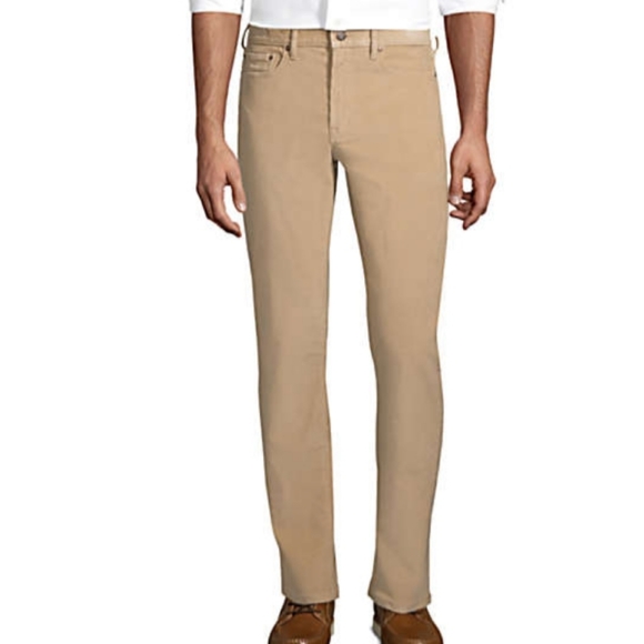 Lands' End Traditional Fit Tan Corduroy Pants - Picture 11 of 11